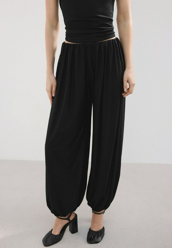 Mango ADULT - Trousers - black