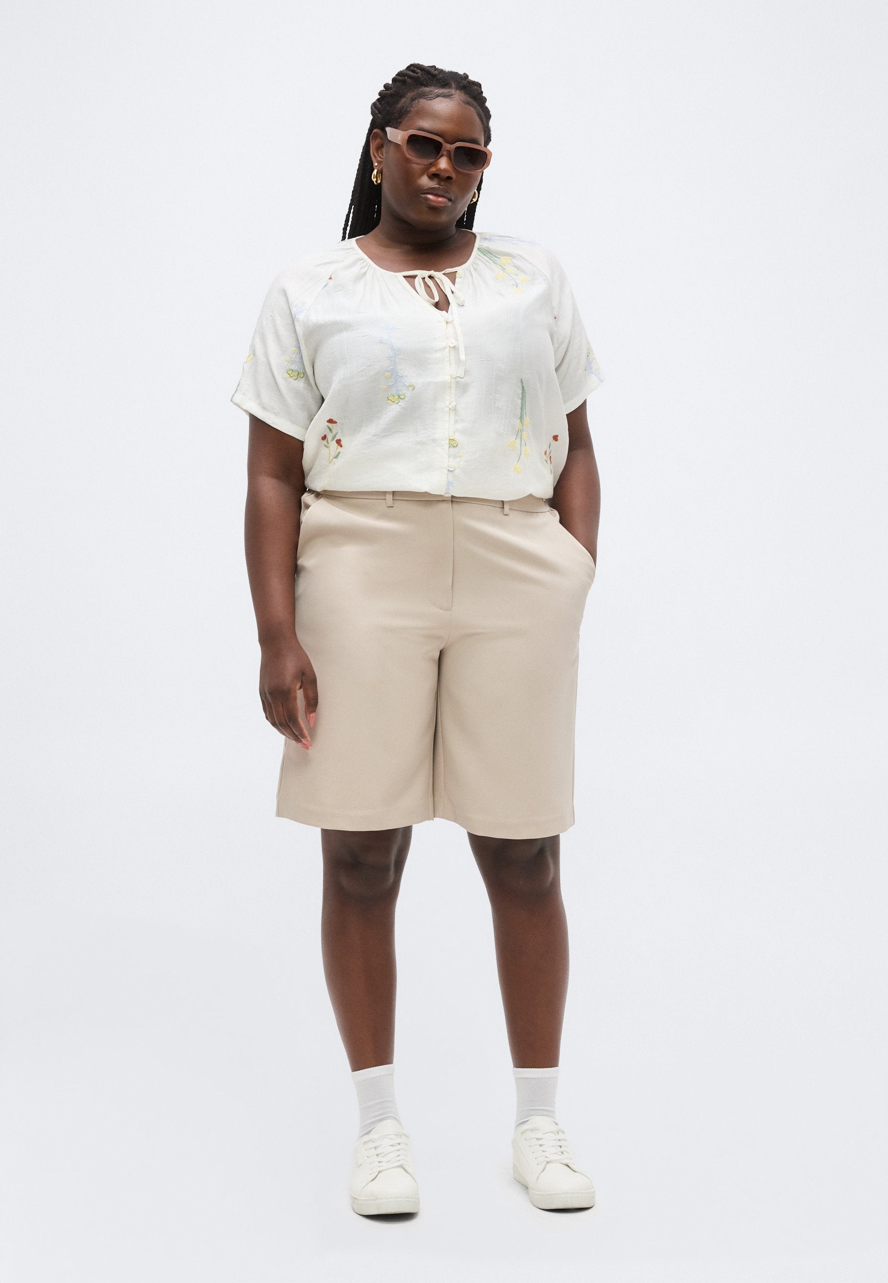 CARMIA High waist Regular Fit Media 2