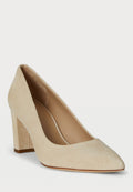 Lauren Ralph Lauren LANETTE SUEDE BLOCK HEEL PUMP