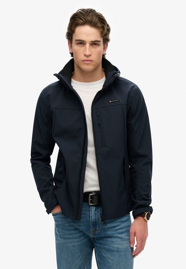 Superdry & Co HOODED TREKKER - Outdoor jacket - eclipse navy