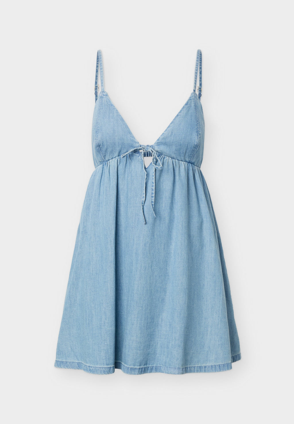 Abercrombie & Fitch V NECK FLOWY TIE FRONT