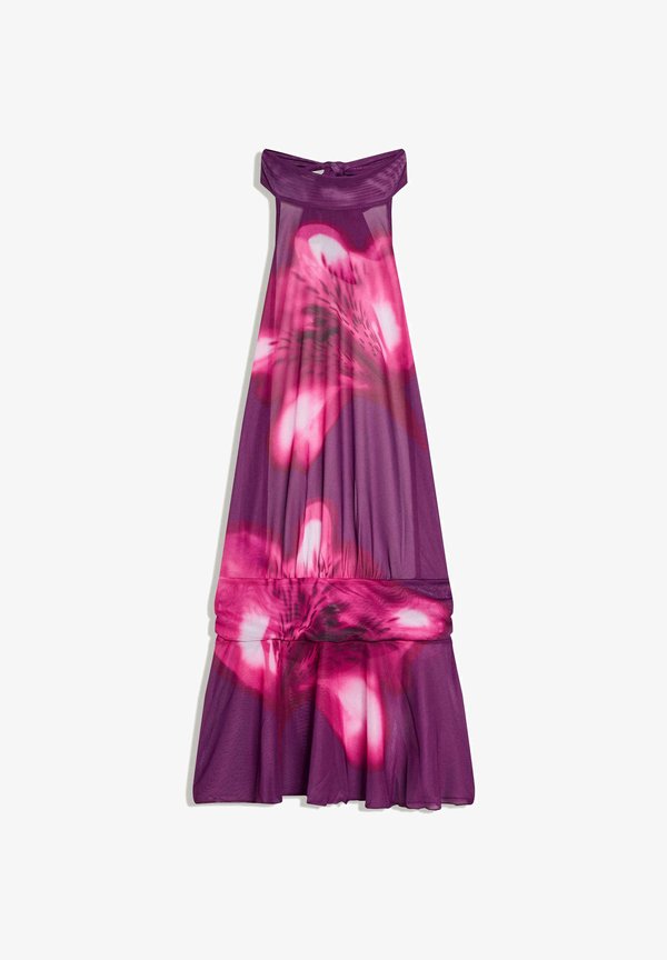 Bershka DRESS - Maxi dress - mauve