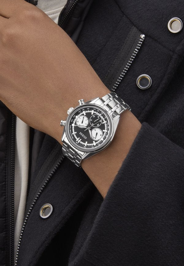 Guess DAWSON - Chronograph watch - silver tone