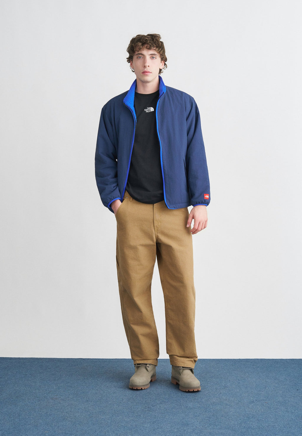 The North Face RED BOX REVERSIBLE FLEECE JACKET