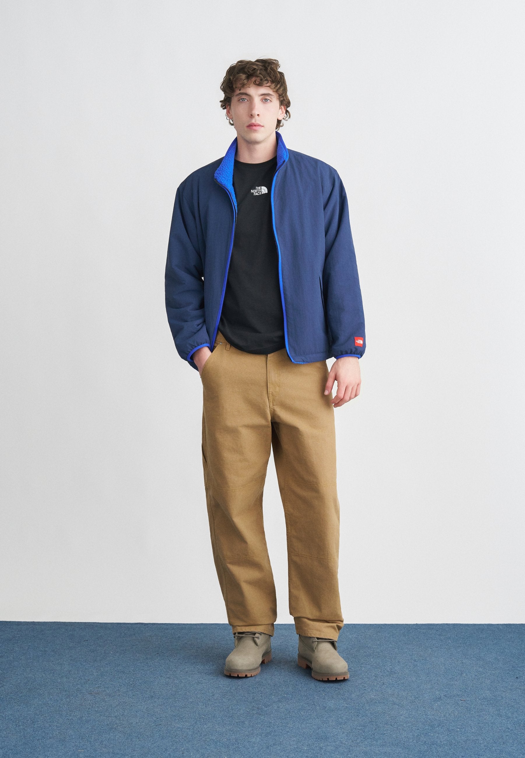 The North Face RED BOX REVERSIBLE FLEECE JACKET