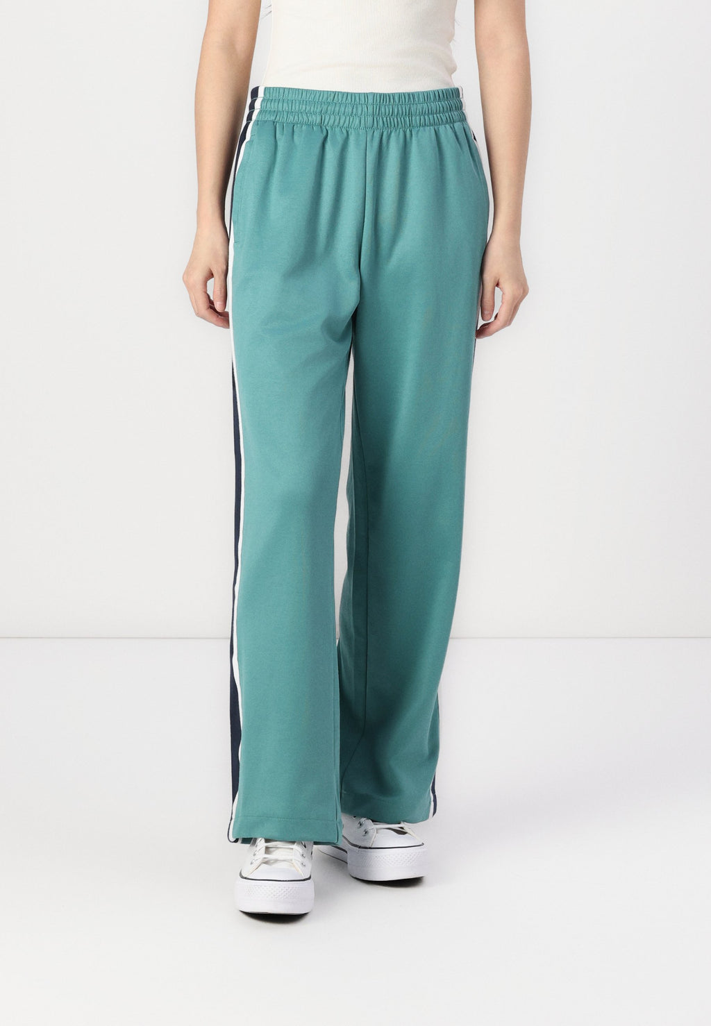 Abercrombie & Fitch TRACK PANT DEEP SEA