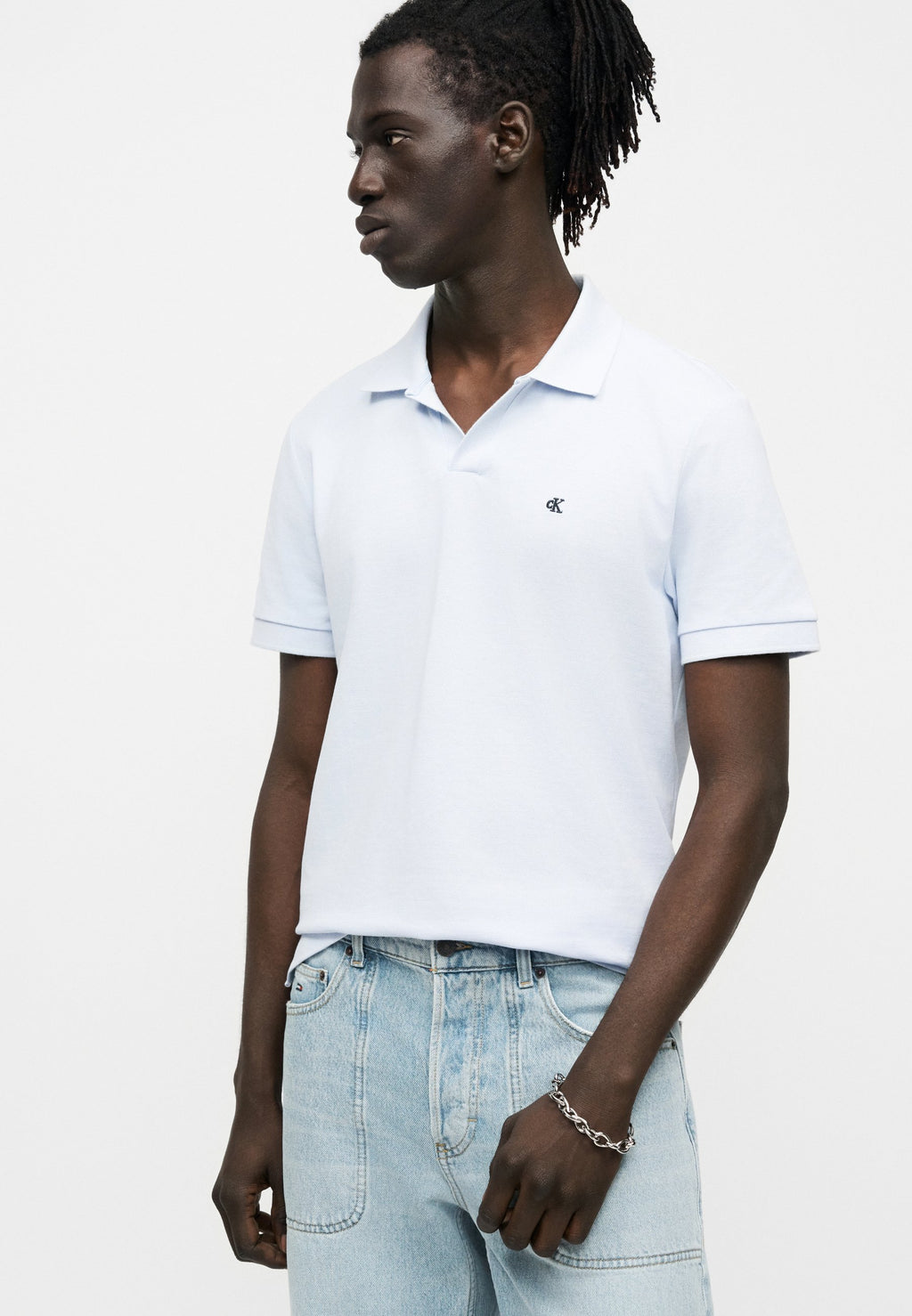 Calvin Klein Jeans OPEN COLLAR CASUAL