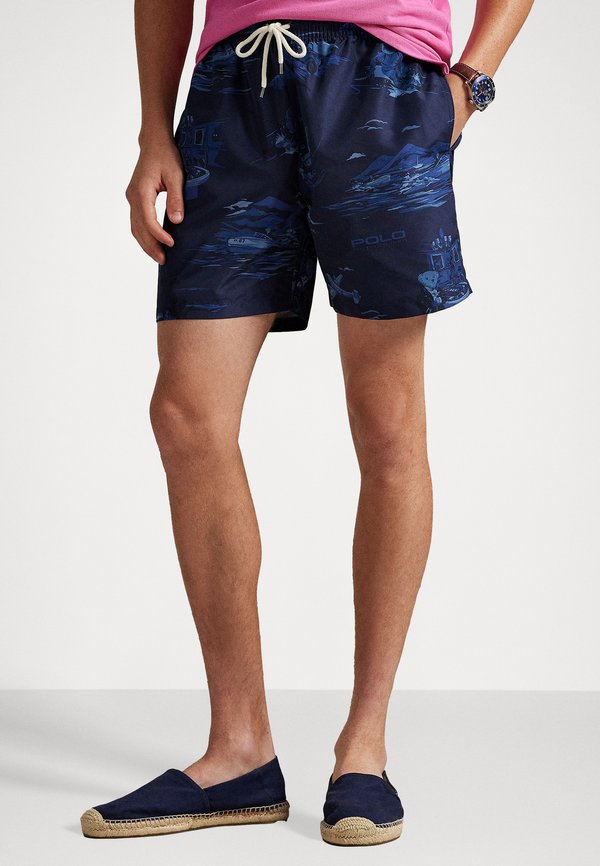 Polo Ralph Lauren 5.75-INCH TRAVELER POLO BEAR SWIM TRUNK