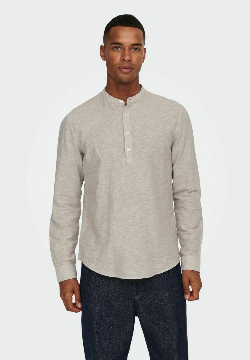 Only & Sons ONSCAIDEN HALF PLACKET