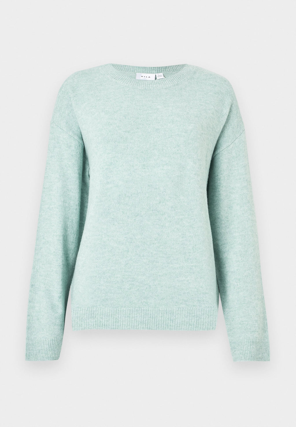 VILA VILIGA L/S O-NECK KNIT TOP - NOOS