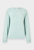VILA VILIGA L/S O-NECK KNIT TOP - NOOS