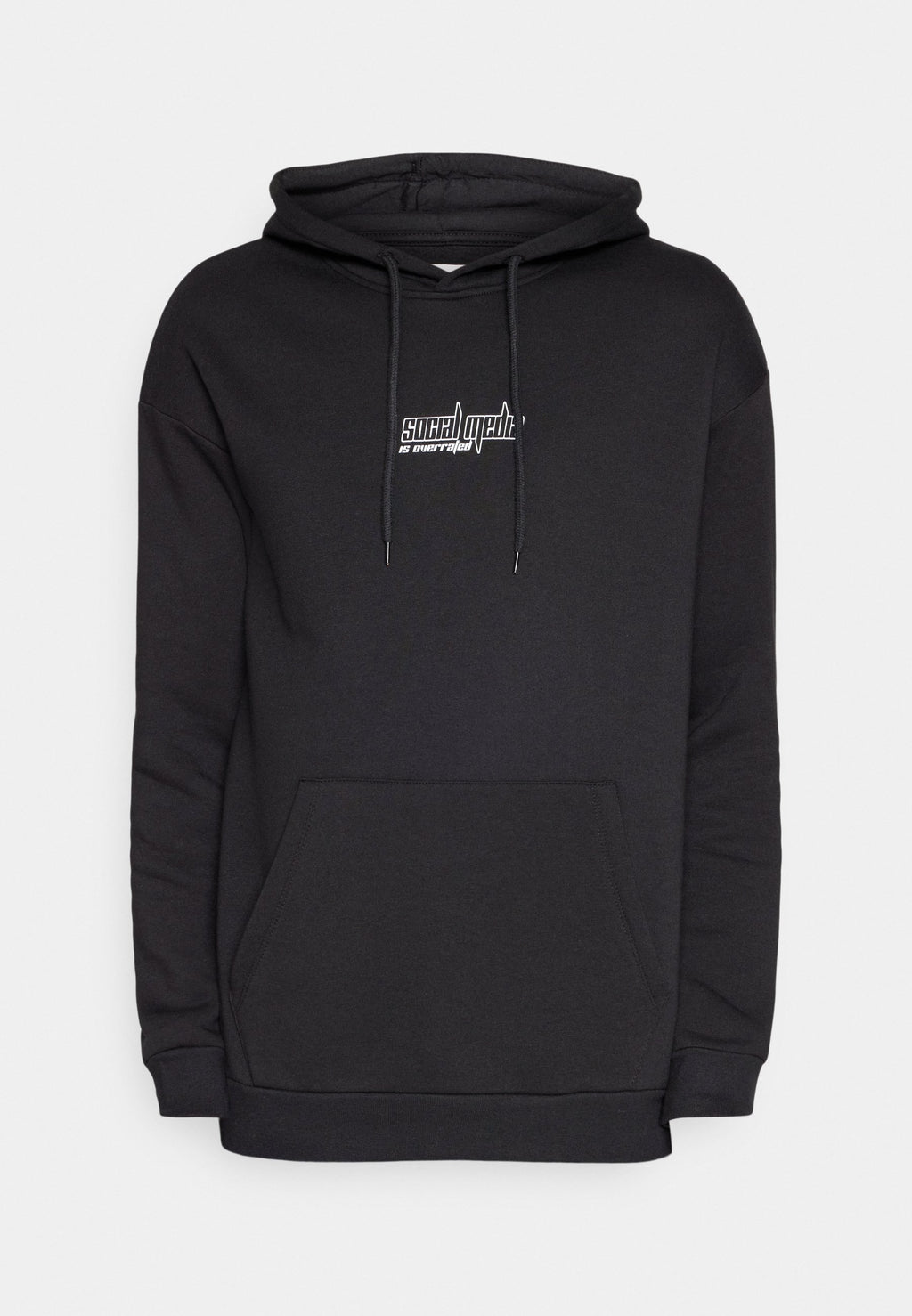YOURTURN REVERSED TEDDY BEAR RELAXED HOODIE UNISEX