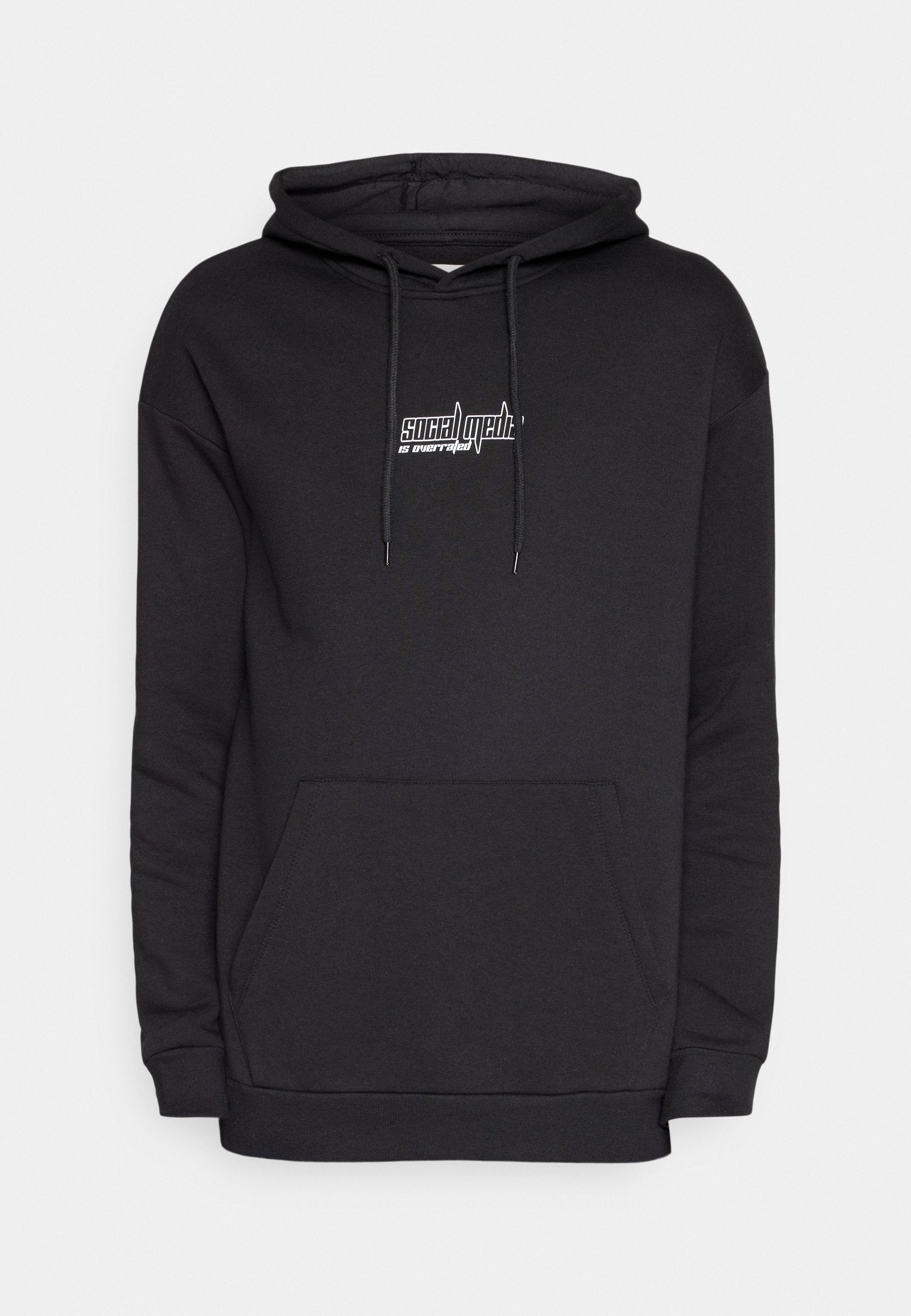 YOURTURN REVERSED TEDDY BEAR RELAXED HOODIE UNISEX