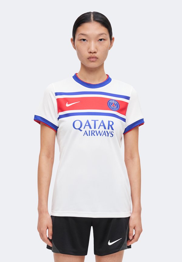 Nike Performance PARIS SAINT-GERMAIN ACADEMY PRO PREMATCH HOME - Sports T-shirt - white/old royal/university red