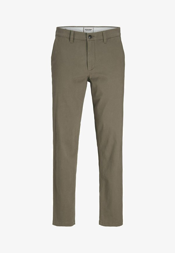 Jack & Jones JPSTKANE DAVE CHINO NOOS - Trousers - dusty olive