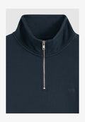 Levi's® ORIGINAL HM QUARTER ZIP WINETASTING HTR - Sweatshirt - winetasting htr - blues