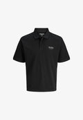 Jack & Jones JJEARCHIVE GRAPHIC - Polo shirt - black