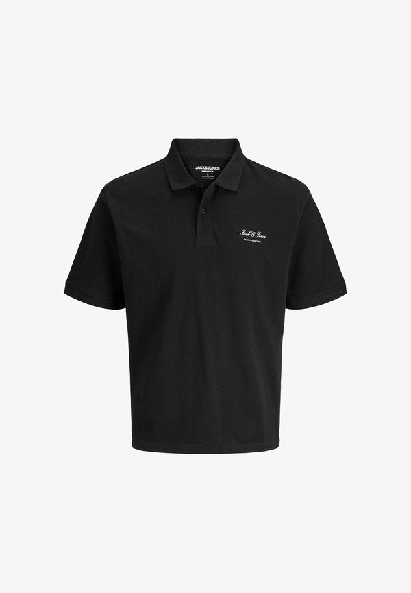 Jack & Jones JJEARCHIVE GRAPHIC - Polo shirt - black