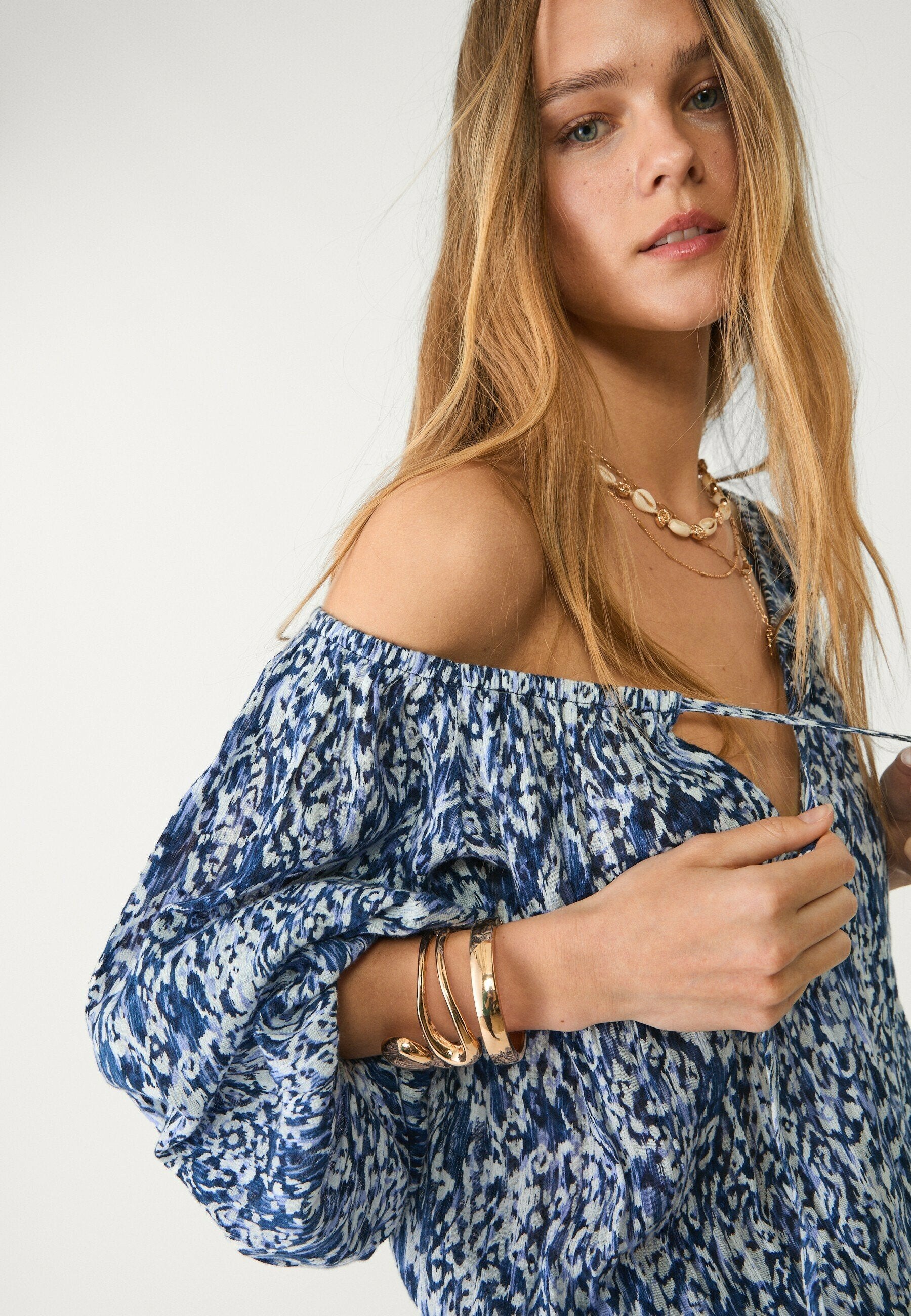 Stradivarius FLOWING PRINTED