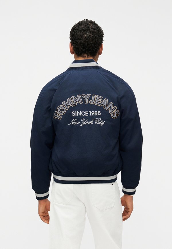 Tommy Jeans VARSITY LOGO RELAXED BOMBER JACKET