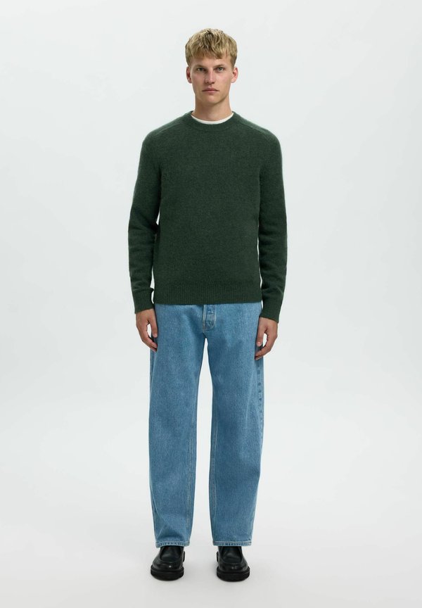 Selected SLMRAI LS KNIT CREW NECK NOOS