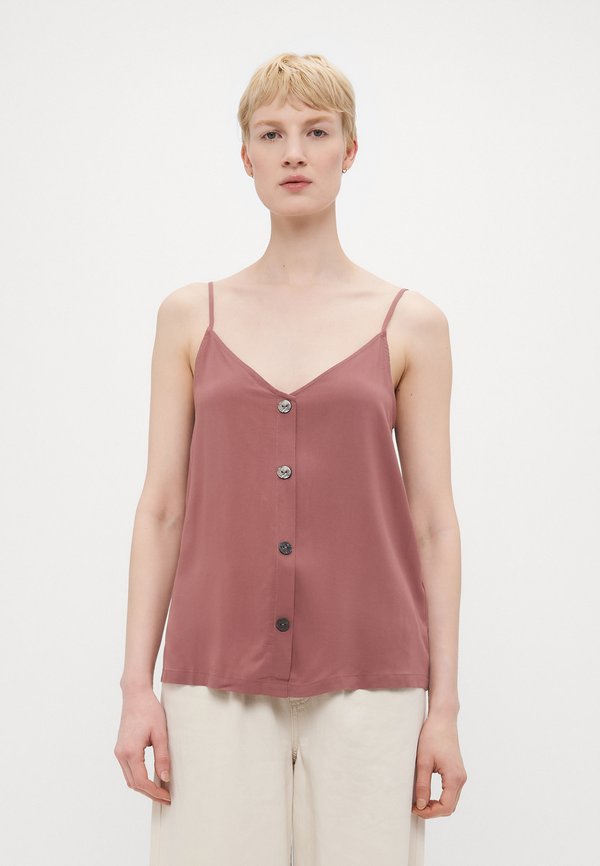 ONLY Tall ONLNELLY LIFE BUTTON SINGLET SOLID
