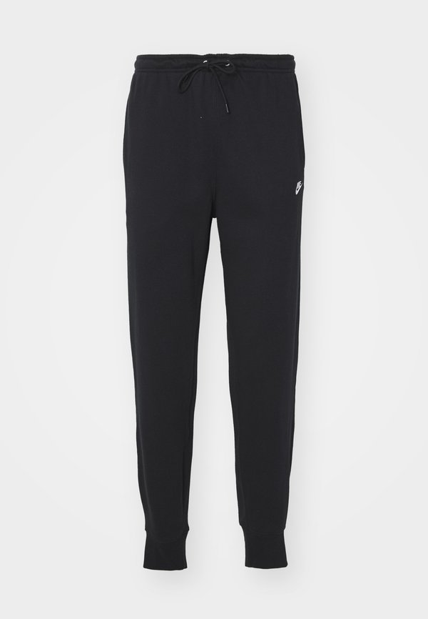 Nike Sportswear M NK CLUB FT JOGGER - Tracksuit bottoms - black black white