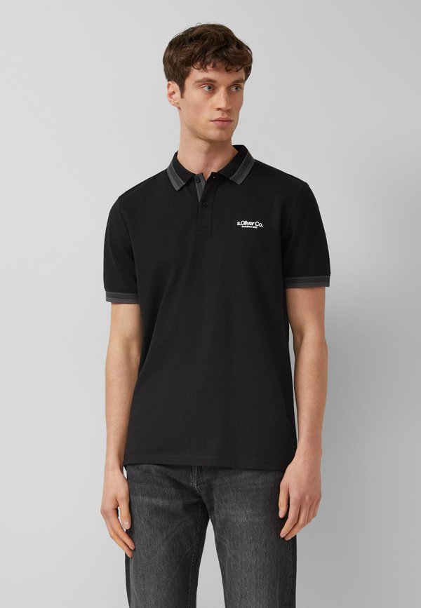 s.Oliver POLO-SHIRT - Polo shirt - schwarz