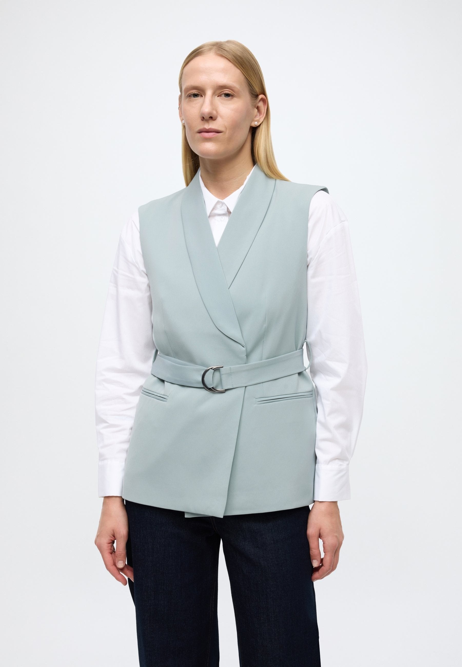 Anna Field SHAWL COLLAR SLEEVELESS BLAZER