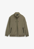 TOM TAILOR PLUS SIZE - MIT VERSTAUBARER  - Light jacket - faded leaf green
