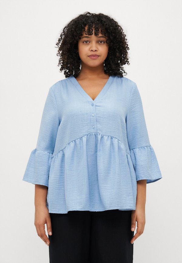 Vero Moda Curve VMCMELONY - Blouse - vista blue