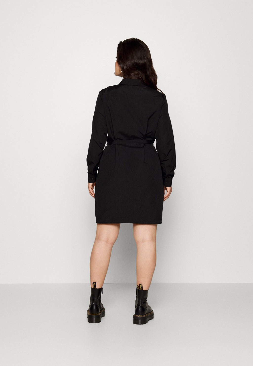 Pieces Curve PCNIKA SHIRT TIE DRESS