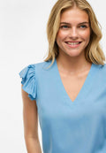 VILA sleeve VILIKA V-neck
