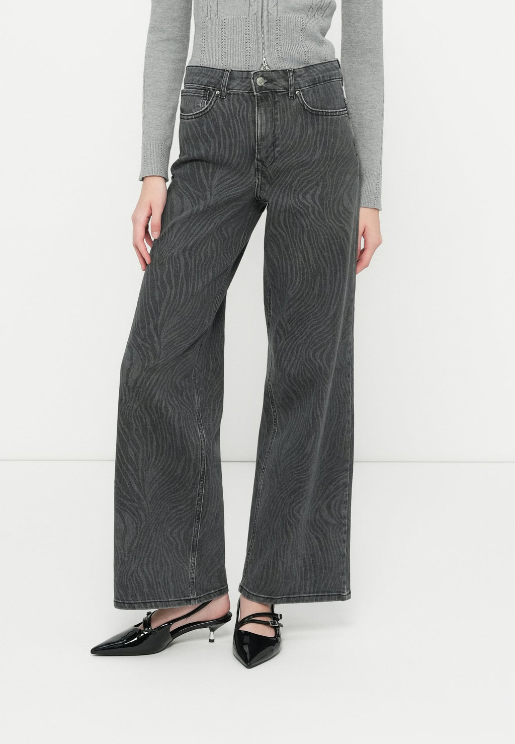 ONLMADISON BLUSH ZEBRA WIDELEG Media 3