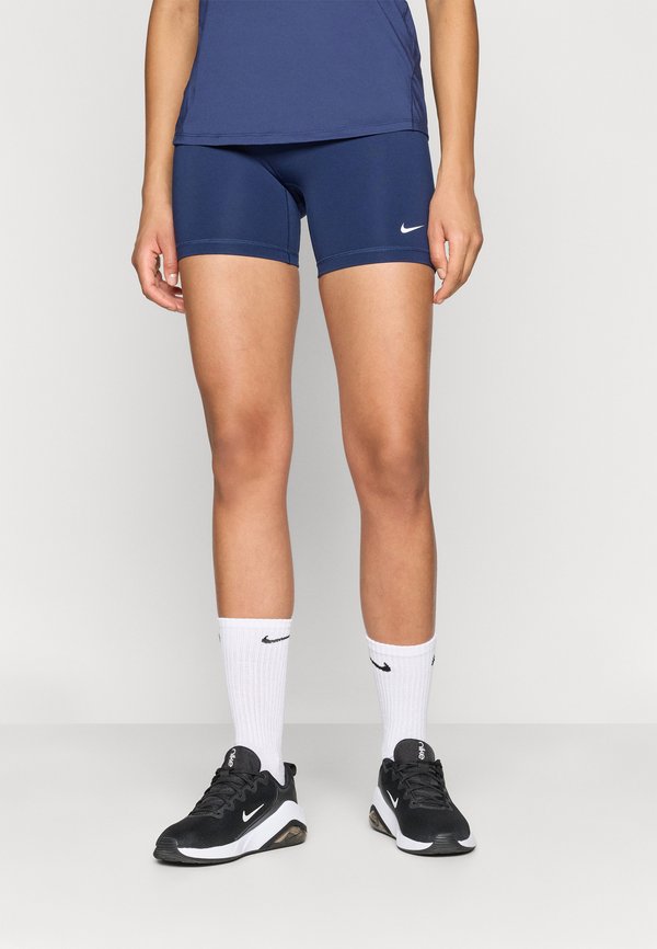 Nike Performance 365 SHORT - Leggings - midnight navy/white