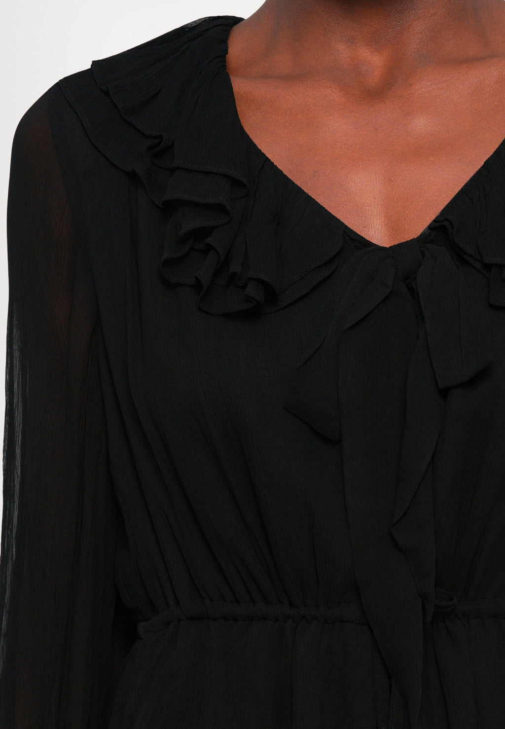 DESIGNERS REMIX IOLA RUFFLE DRESS