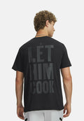 Under Armour CURRY LET HIM COOK - Sports T-shirt - black