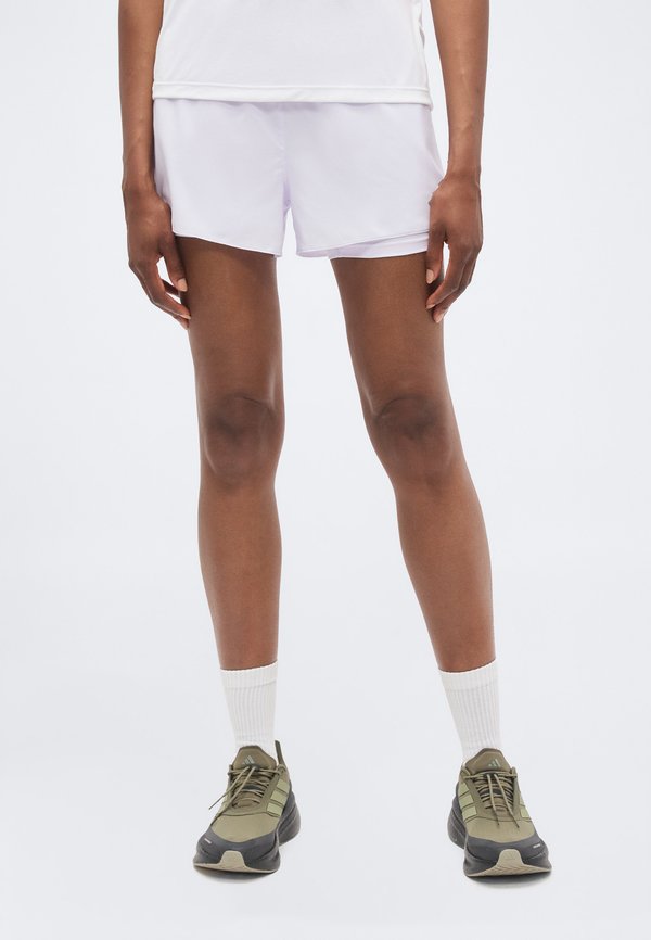 adidas Performance RUN - 2-in-1 shorts - frozen purple