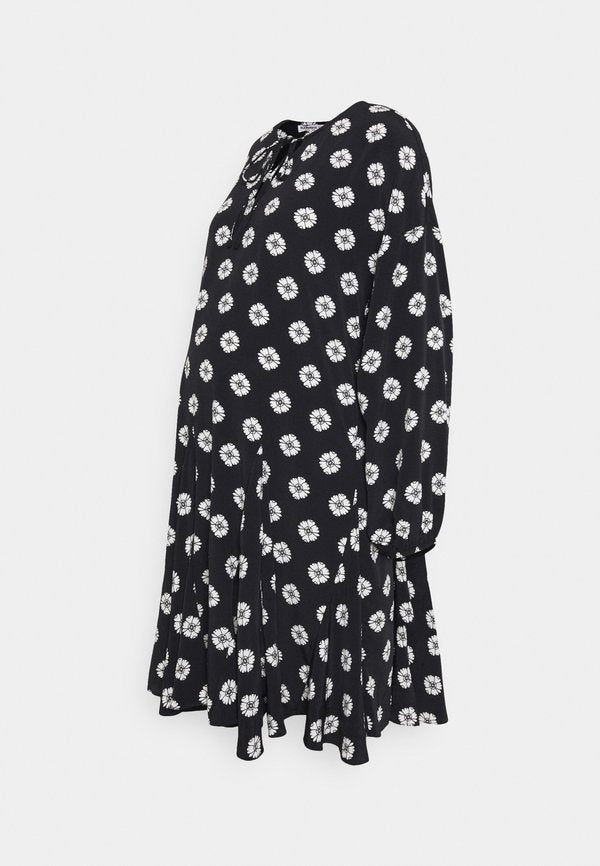 Glamorous Bloom MINI DRESS WITH PUFF LONG SLEEVES