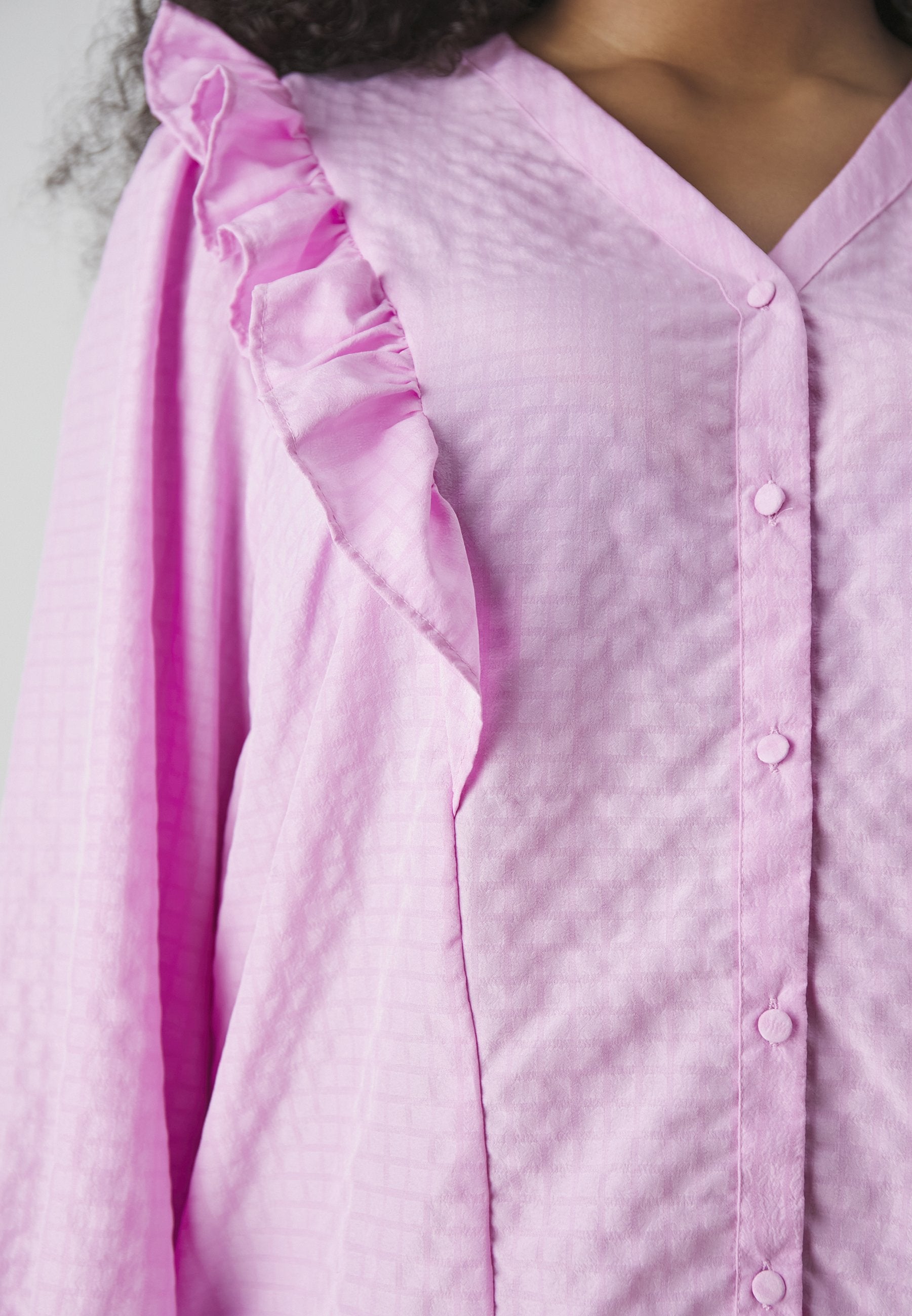 Vero Moda Curve VMCCIRA FRILL SHIRT
