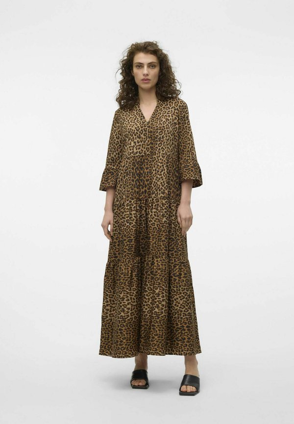 Vero Moda VMZERA Long - Maxi dress - tan