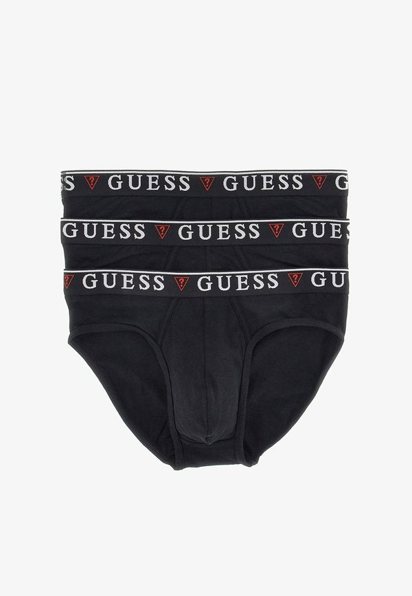 Guess BRIAN HERO 3PACK - Briefs - schwarz