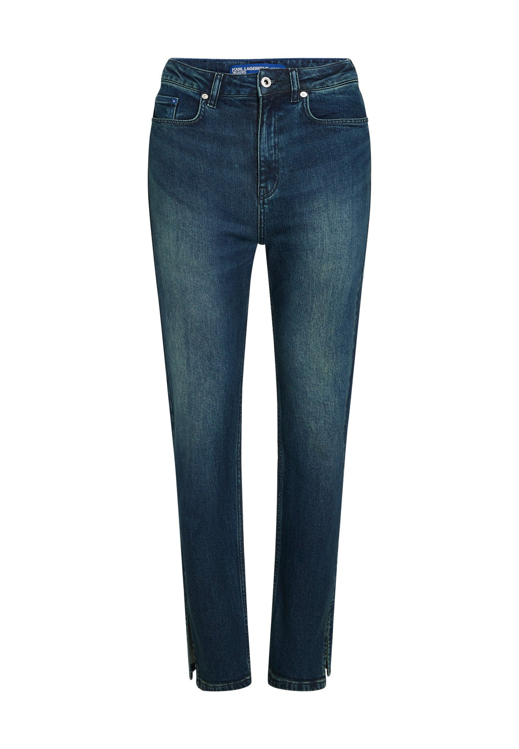 HIGH-RISE SPLIT-HEM STRAIGHT Media 1
