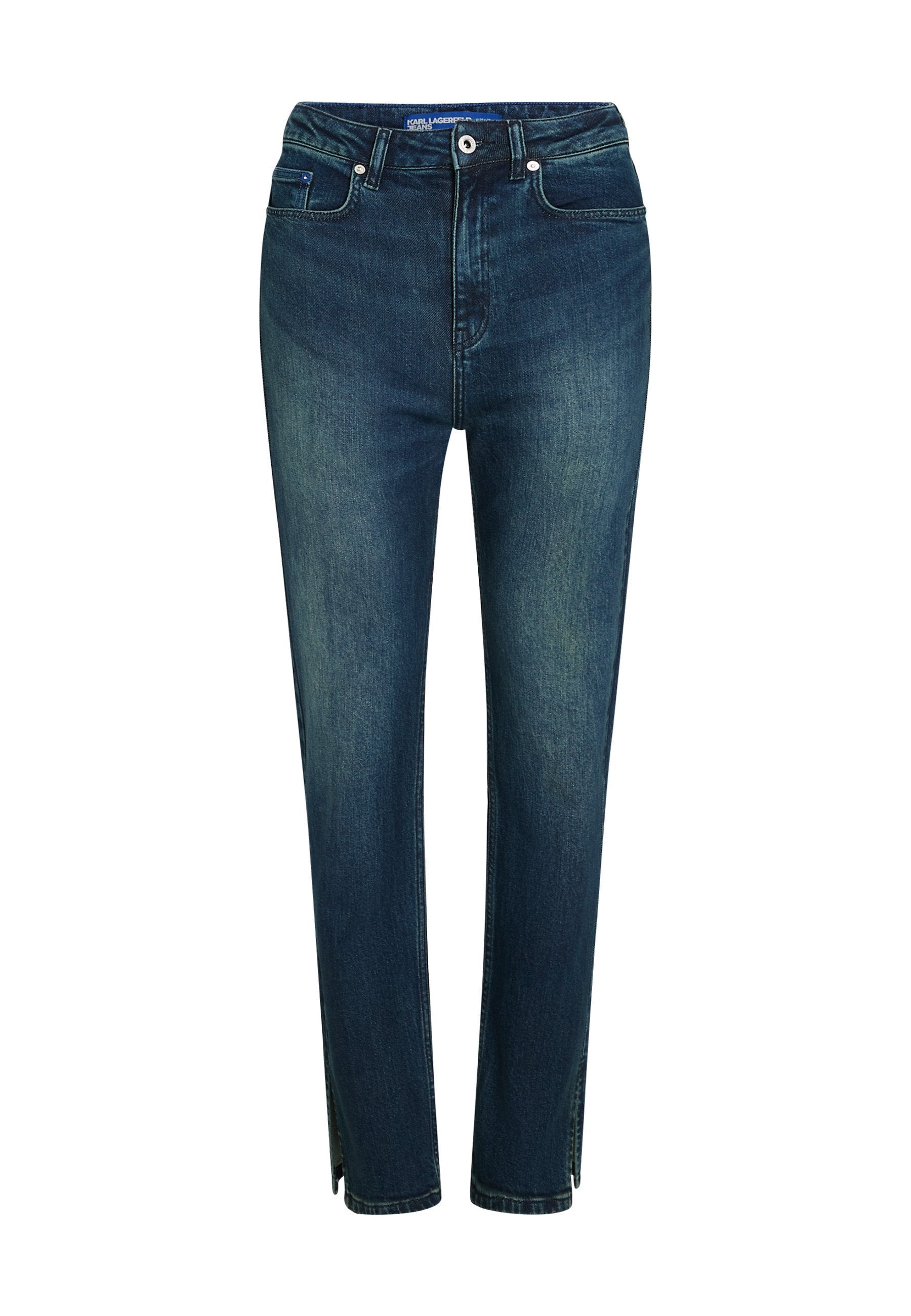 HIGH-RISE SPLIT-HEM STRAIGHT Media 1