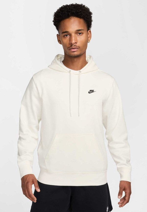 Nike Sportswear M NK CLUB FT PO HOODIE - Hoodie - sail sail black