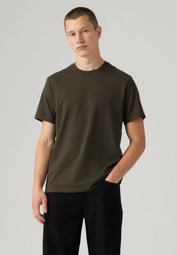Levi's® NG ESSENTIAL TEE MINERAL BLACK - Basic T-shirt - mineral black - browns