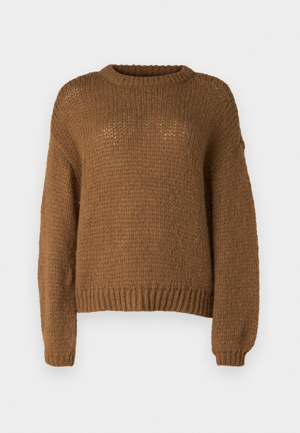 ONLY ONLALYSSA LIFE O NECK  - Jumper - malt ball