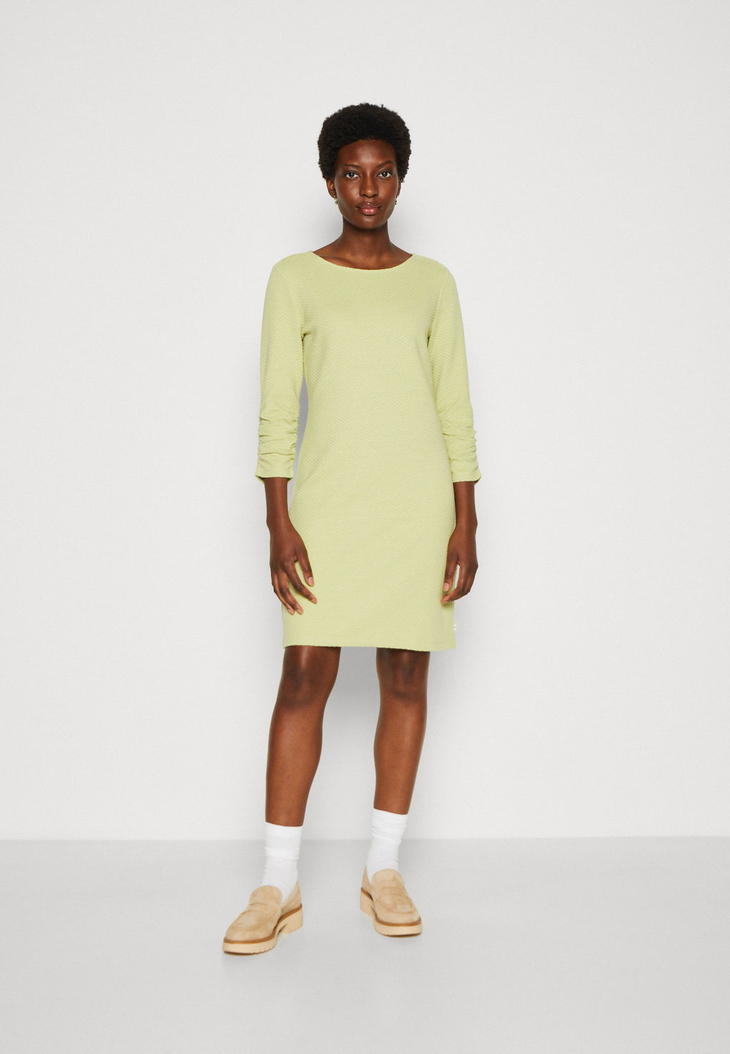 TOM TAILOR DENIM DRESS WITH SLEEVE DETAIL