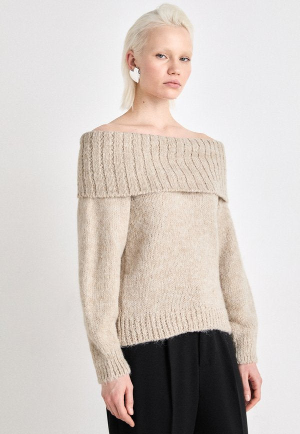 ONLY Knitted ONLMARIE Knitted - Jumper - weathered melange