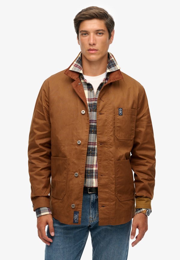 Superdry & Co Summer jacket - denim co tobacco brown